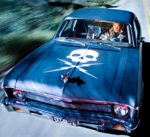 Awesome Halloween muscle car