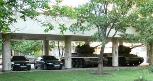 Mr. Pickle is going to have a garage like this